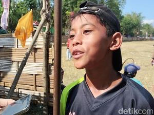 Alasan Mulia Bocah Probolinggo Nekat Jadi Joki Karapan Sapi Bayaran