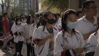 Jutaan Siswa China Ikuti Ujian Masuk Perguruan Tinggi Tersulit di Dunia