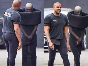 Gaya Istri Kanye West ke Gereja Disorot, Bajunya Absurd bak Pakai Kondom