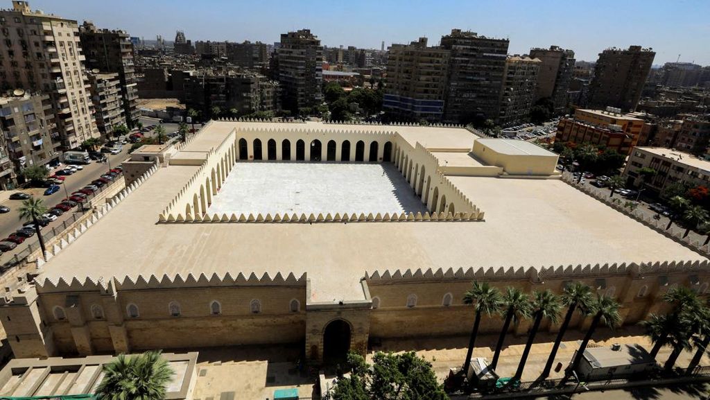 Masjid Bersejarah Al-Zhahir Baybars di Mesir Dibuka Lagi, Ini Potret Megahnya Masjid Bersejarah Al-Zhahir Baybars di Mesir Dibuka Lagi, Ini Potret Megahnya