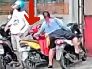 Aksi Nekat Pasangan Bermotor Curi Ponsel di Apotek Tasikmalaya