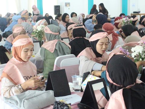 Antusias peserta PIXY Goes To Campus di Universitas Lampung