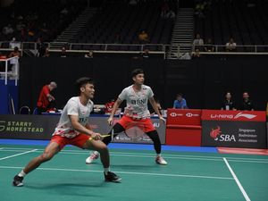 Bagas/Fikri Ditekuk Wakil Malaysia di Babak 32 Besar Indonesia Open Bagas/Fikri Ditekuk Wakil Malaysia di Babak 32 Besar Indonesia Open