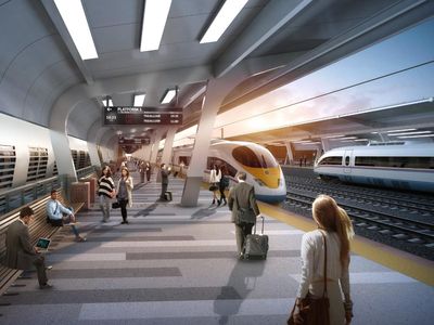 Begini Desain Stasiun Kereta Cepat Jakarta-Bandung
