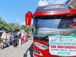 Keberangkatan 52 Calon Jemaah Haji Kloter 48 Banyuwangi Dipercepat