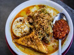 Lontong Sayur Betawi Jadi Menu Sarapan Favorit Warga Jakarta, Ini 4 Lauk Khasnya