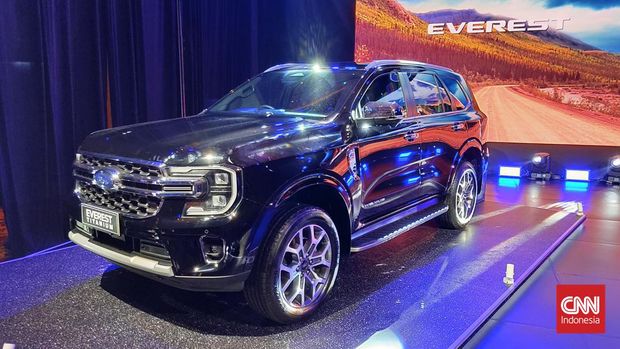 Generasi ketiga Ford Everest meluncur di Indonesia, Kamis (8/6/2023).