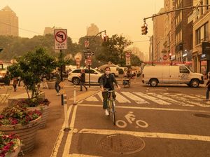 Pemandangan New York Bak Kiamat Gegara Kabut Asap Langka