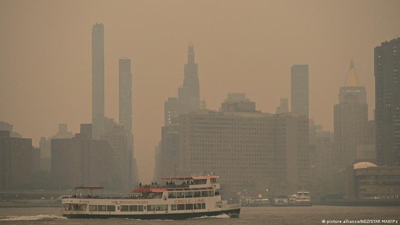 5 Fakta Kebakaran Hutan Kanada yang Bikin Langit New York Jadi Horor