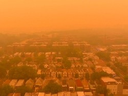 Langit Amerika Berubah Jadi Oranye, Ternyata Berbahaya untuk Tubuh