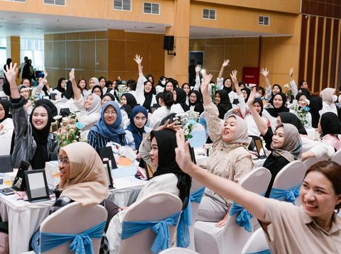 Keseruan peserta PIXY Goes To Campus di Politeknik Negeri Jakarta