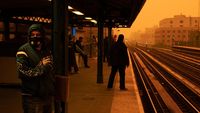 Langit New York Berubah Oranye Gegara Asap Kebakaran Hutan