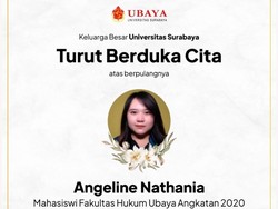 Malang Angelina Nathania Dibunuh Guru Les Musik-Jasadnya Dimasukkan ke Koper