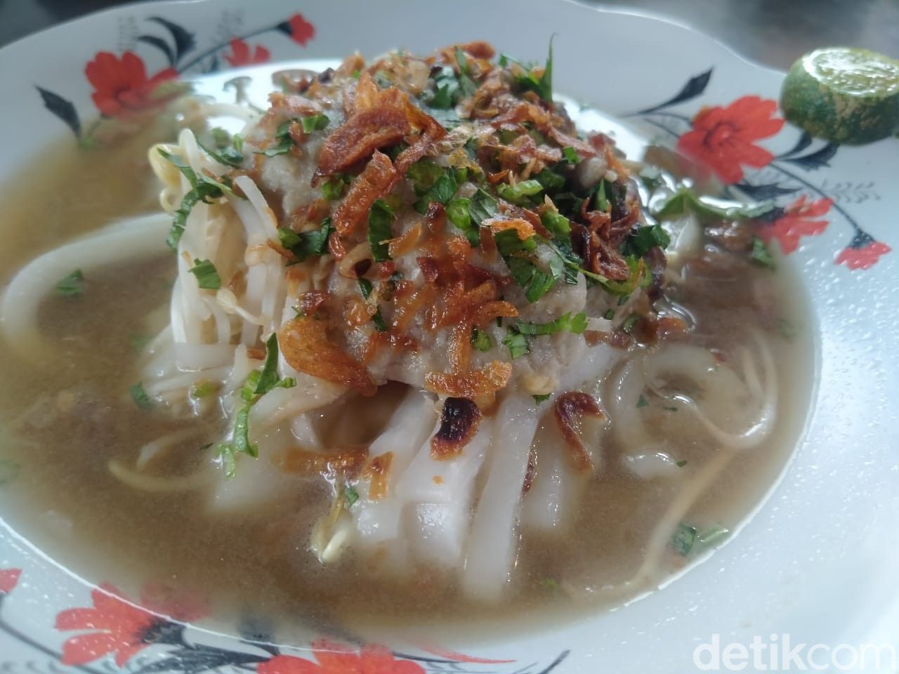 Pantiaw, kuliner lezat khas Bangka Belitung. (Deni Wahyono/detikSumbagsel)