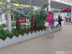Pembatas Taman di Stasiun Bogor Dibikin Runcing, KCI Jelaskan Tujuannya Pembatas Taman di Stasiun Bogor Dibikin Runcing, KCI Jelaskan Tujuannya
