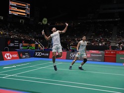 Singkirkan Ganda China, Pram/Yere Melaju ke Semifinal Indonesia Open 2023