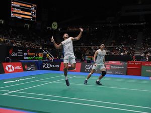 Laga Sengit Pramudya/Yeremia Taklukan Ahsan/Hendra Laga Sengit Pramudya/Yeremia Taklukan Ahsan/Hendra