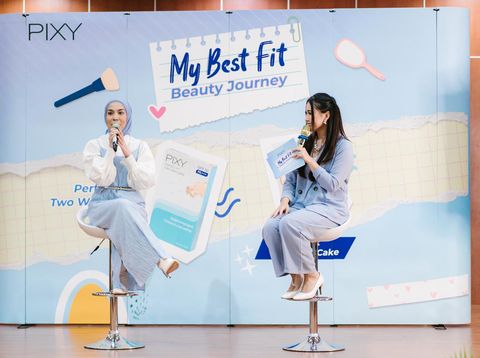 Sharing session di PIXY Goes To Campus Politeknik Negeri Jakarta