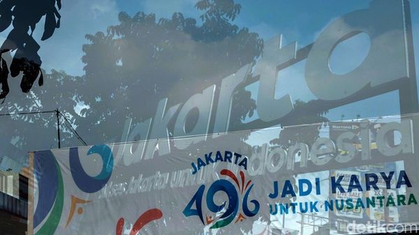 Tema Nusantara di Logo HUT ke-496 DKI Jakarta Tahun 2023