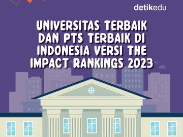 Infografis: PTN-PTS Terbaik di Indonesia Versi THE Impact Rankings 2023
