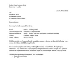 Surat Lamaran CPNS Kemenkumham 2024 untuk Lulusan SMA dan Perguruan Tinggi