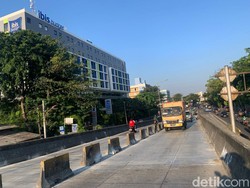 Pengecoran di Flyover Pesing Selesai, Dua Jalur Bisa Dilintasi Kendaraan