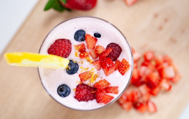 Ilustrasi Smoothie Berry/Foto: Unsplash/Nature Zen