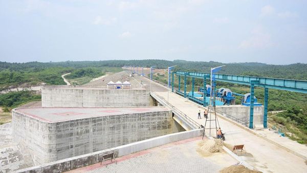 Intip Bendungan Karian yang Sebentar Lagi Beroperasi