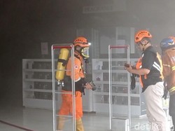 Kebakaran Toserba Matahari di Tasik Diduga Akibat Korsleting Listrik