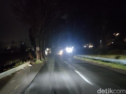 Jalan Cipanas Lama yang Gelap Bakal Diterangi Pemda Garut