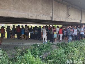 Penemuan Mayat Bayi di Kolong Jembatan Citarum Gegerkan Warga Semarang