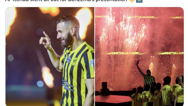 Netizen Terkesima Sambutan Spektakuler Benzema di Al Ittihad