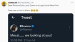 Meme Messi Gabung Inter Miami, Adu Popularitas dengan Rihanna!