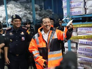 Trenggono Segel 20 Ton Ikan Impor Industri yang Dijual ke Pasar Lokal