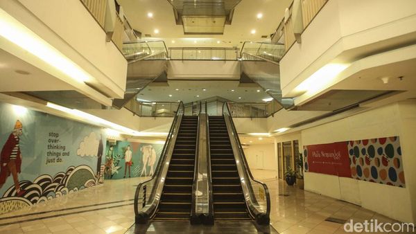 Penampakan Mal Sepi di Jantung Ibu Kota