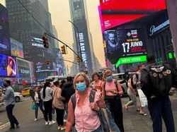 Video: Suara Tembakan Bikin Orang-orang di Times Square Berlarian