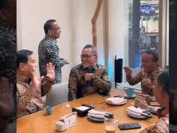 Tawa Lepas Menteri Jokowi hingga Celetukan Prabowo soal Koalisi Permanen