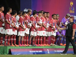 Sepakbola CP Indonesia Minta Maaf Gagal Raih Emas ASEAN Para Games 2023
