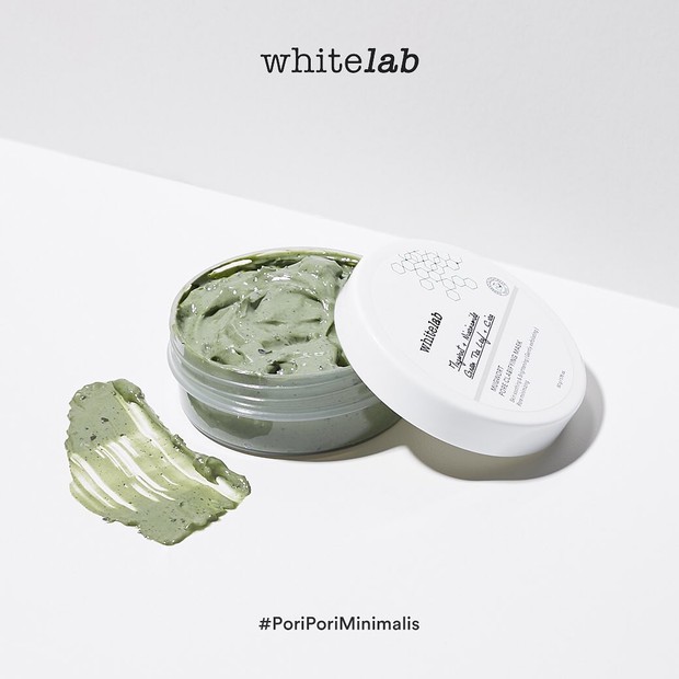Whitelab Mugwort Pore Clarifying Mask/Foto: instagram.com/whitelab_id masker wajah Whitelab Mugwort Pore Clarifying Mask
