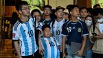 Messi dan Timnas Argentina Disambut Meriah Saat Tiba di China