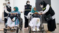 367 Jamaah Calon Haji Tiba di Asrama Gorontalo