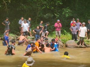 Bocah SD di Mamasa Tewas Terbawa Arus di Wisata Air Terjun Liawan