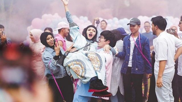 Gender Reveal Anak Ke-2 Atta-Aurel: Foto: instagram.com/attahalilintar