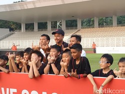 Coaching Clinic dan Fun Football Tutup Acara Jesse Lingard di Indonesia