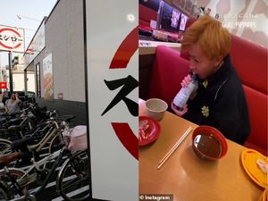 Jilat Botol Kecap Asin, Remaja Ini Didenda Resto Sushi Rp 7 Miliar! Jilat Botol Kecap Asin, Remaja Ini Didenda Resto Sushi Rp 7 Miliar!