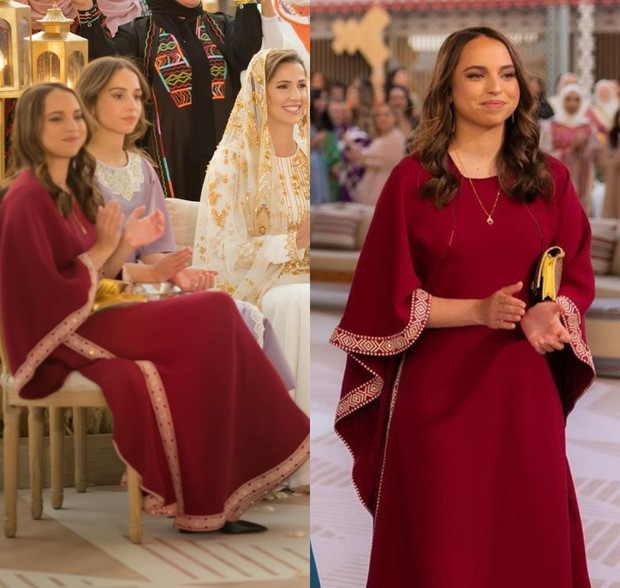 Penampilan Putri Salma dengan Kaftan