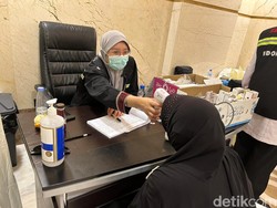 Ada Ratusan Jemaah Mengeluh Sakit, Pos Kesehatan Satelit Selalu Ramai