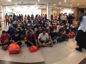 163 PMI Ilegal Dideportasi dari Malaysia Melalui Kepri