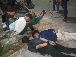 Dua dari 10 Anggota Gangster Tawuran di Surabaya Ditetapkan Tersangka