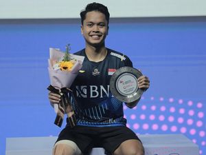 Anthony Ginting Juara Singapore Open 2023 Anthony Ginting Juara Singapore Open 2023